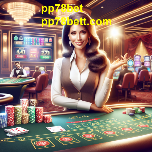 A Emoção do Cassino Ao Vivo no pp78bet
